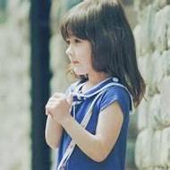 嘟嘴卖萌可爱的小孩自拍qq头像图片