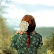 欧美森系女生唯美意境微信头像图片