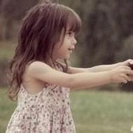 清新萝莉可爱的欧美小孩qq头像图片