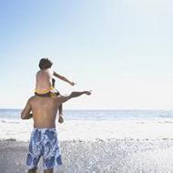 超有爱的欧美父子微信头像图片