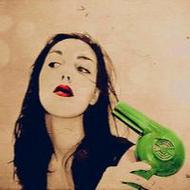 暖色系欧美风格唯美女生qq头像图片