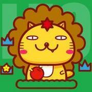 十二星座中可爱的狮子座卡通头像