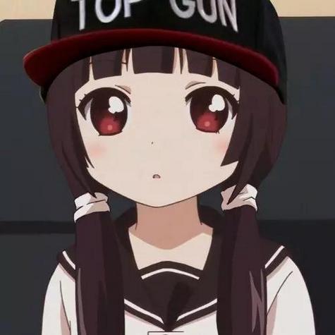 萌哒哒清纯可爱的动漫女孩qq头像图片